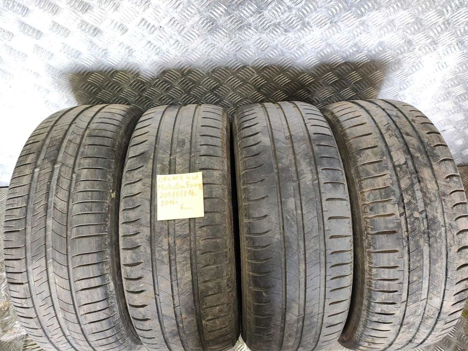 opony 4szt 205/55/16 6mm 2016r