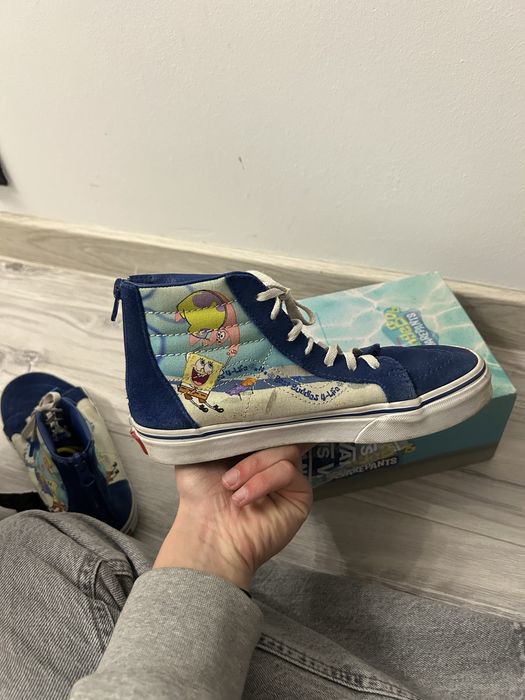 Buty vans spongebob
