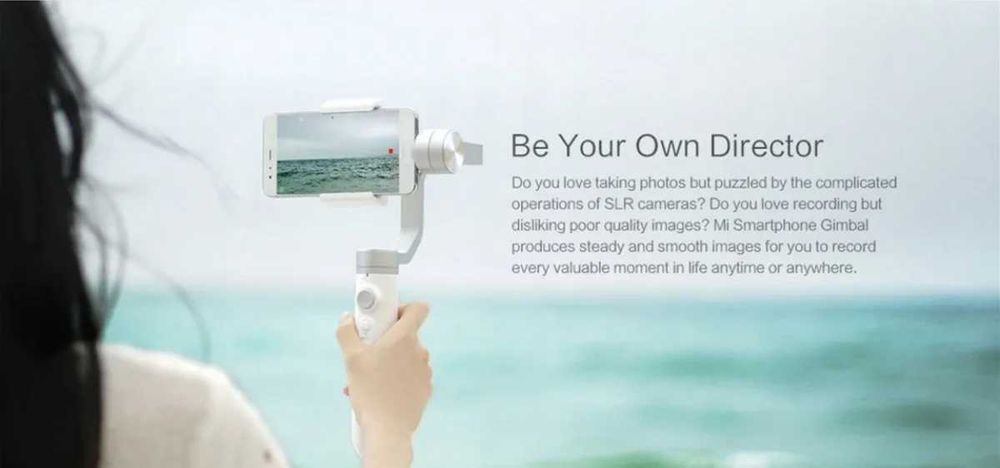 Xiaomi Mijia 3-osiowy stabilizator gimbala do telefonu