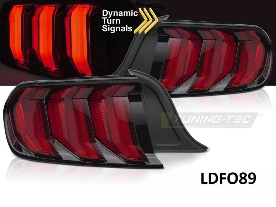 Lampy tył tylne FORD MUSTANG 14-22 S550 Gen6 LED NEON Dynamiczne NOWE!