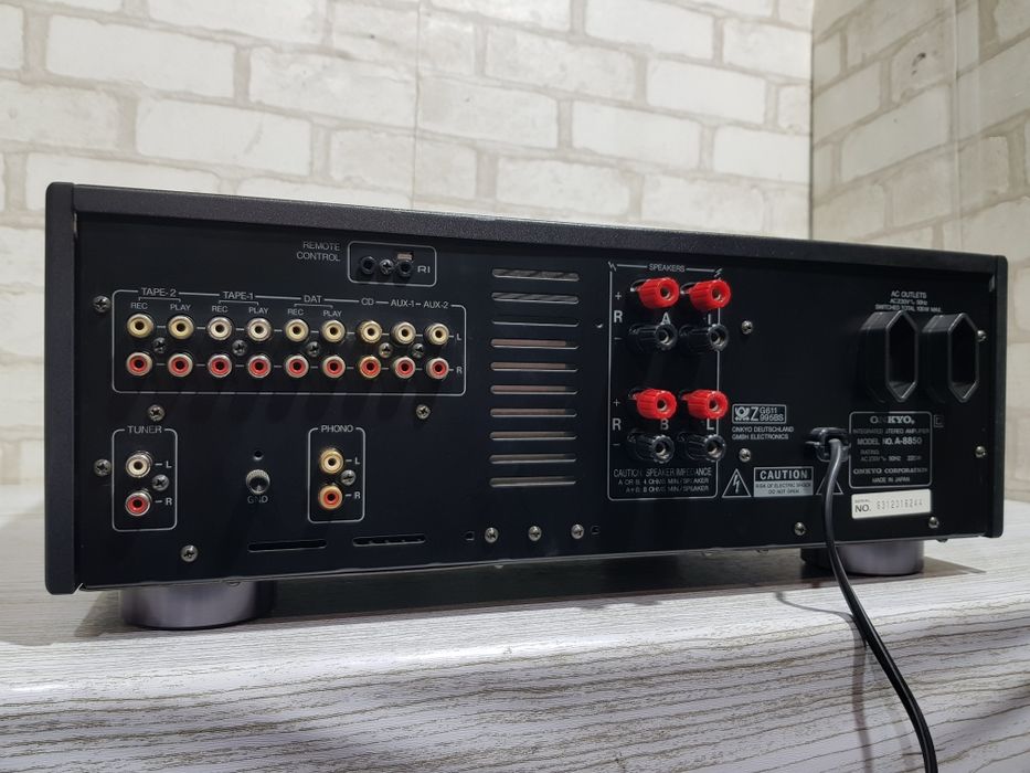 TOP! Hi-Fi Стерео підсилювач ONKYO INTEGRA A-8850, *2x120 Вт, б/у з Ні