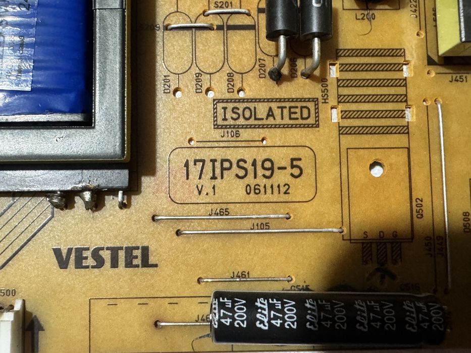 Fonte alimentação Vestel 17IPS19-5