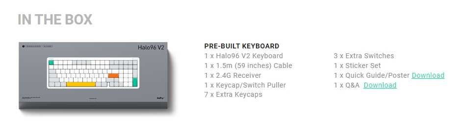 Бездротова механічна клавіатура Nuphy Halo96 V2, Ionic White