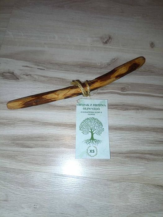 Patyk z drzewa oliwnego dla psa + szyjki