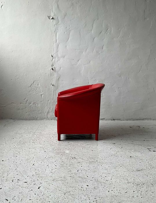 Wittmann fotel Aura proj. Paolo Piva skóra lata 80 90 vintage