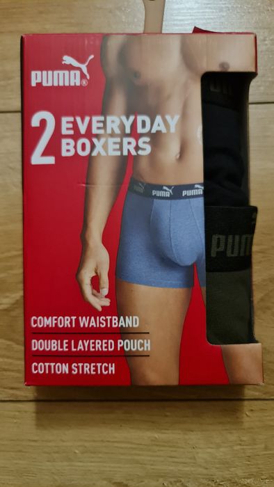Bokserki męskie puma rozmiar L. 2 pack.