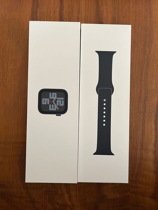 Apple Watch SE GPS 44mm Midnight – Bateria 100%