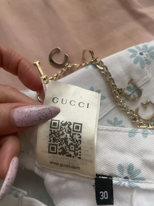 Джинсы весенне- летние Gucci