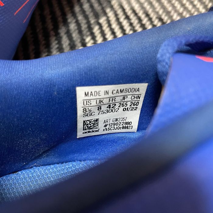 Футбольні бутси adidas predator edge.4 fg