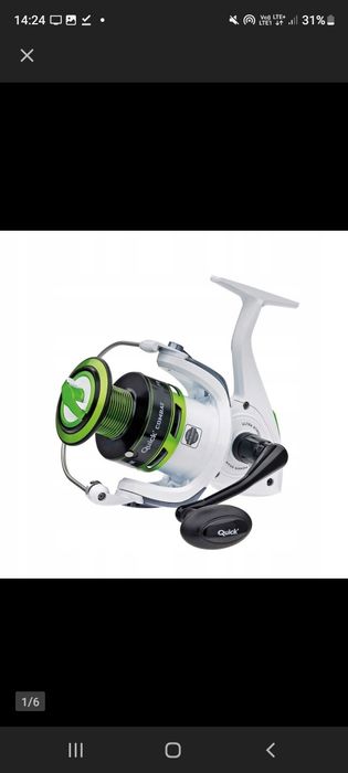 Wędka sumowa Black Cat z kołowrotkiem DAM Quick Combat