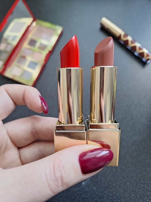 Estee Lauder paleta cieni, pomadki, błyszczyki