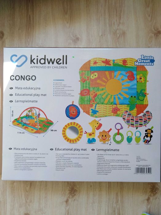 mata edukacyjna Kidwell Congo