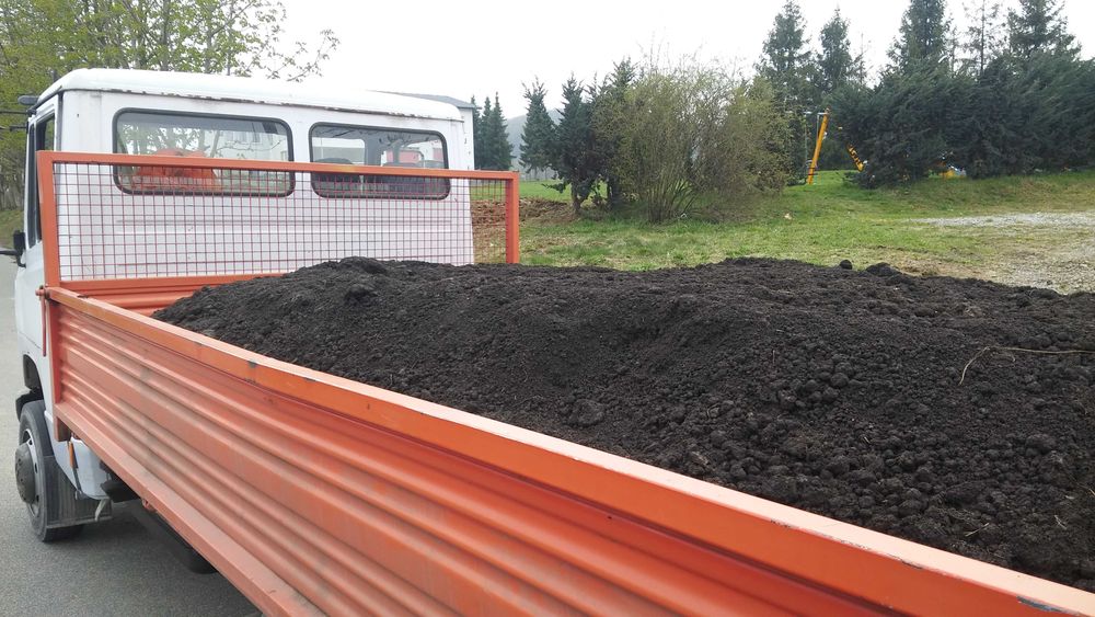 Ziemia ogrodowa czarnoziem naturalny kompost 5 ton