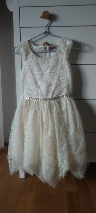 Piękna Sukienk 12-14lat, komunia