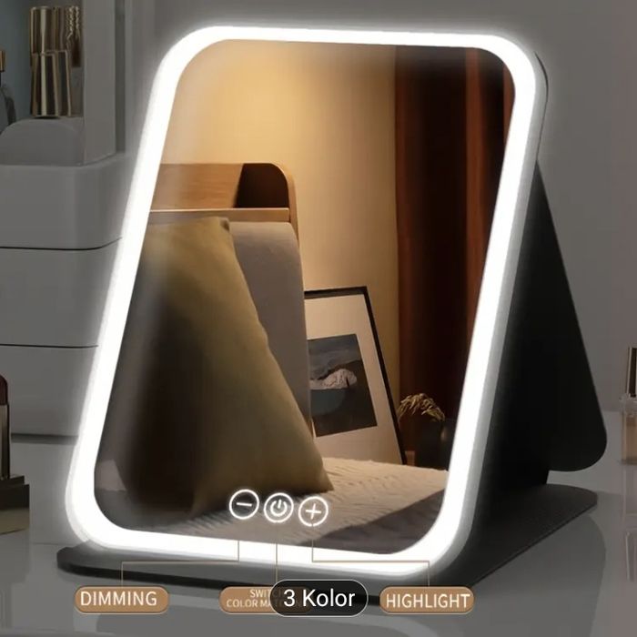 Lustro do makijażu z podświetleniem [nowe]