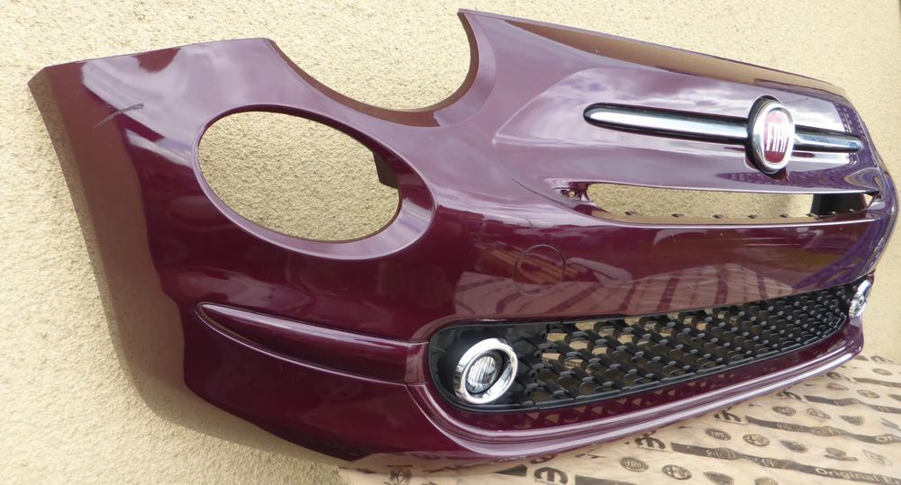 fiat 500 pop lift zderzak przód przedni
