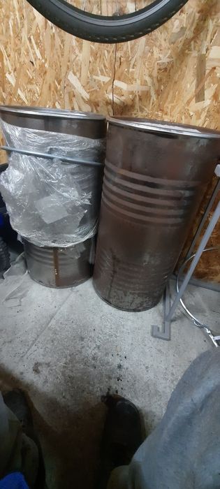 Бочка металева 100л