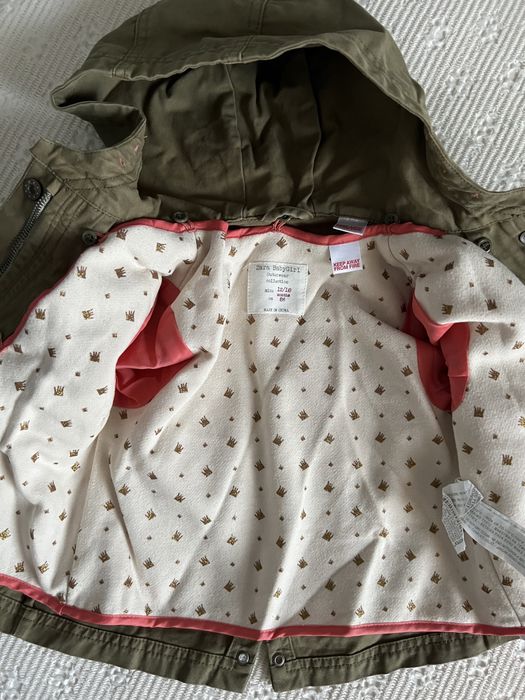 Kurtka parka ZARA r. 86
