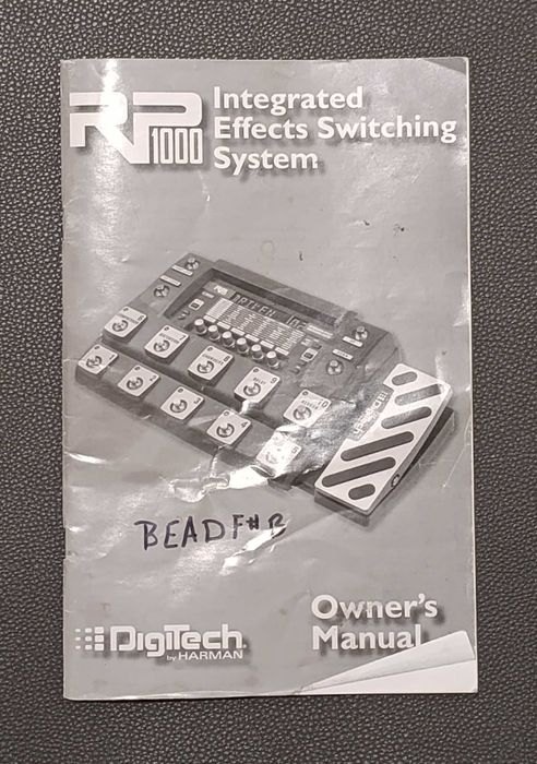 Digitech RP1000 Multi-Effects Processor