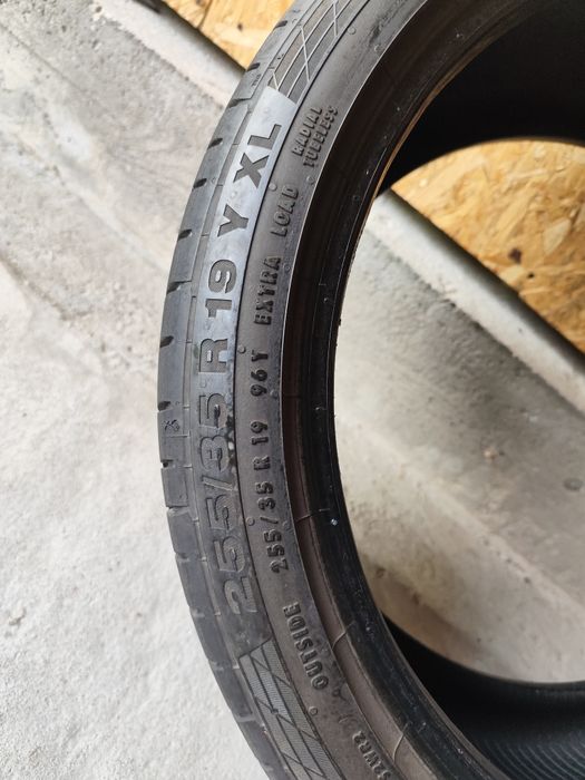 Continental contisportcontact 5 255/35 r19 Dot2018 4mm