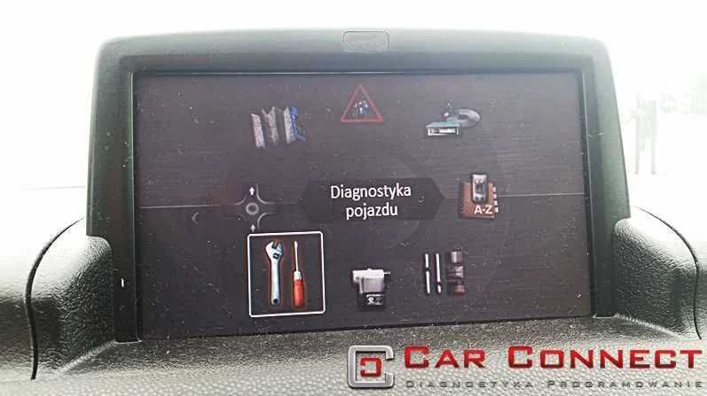 Citroen Peugeot język polski menu nawigacja Warszawa C4 308 C5 508 C8