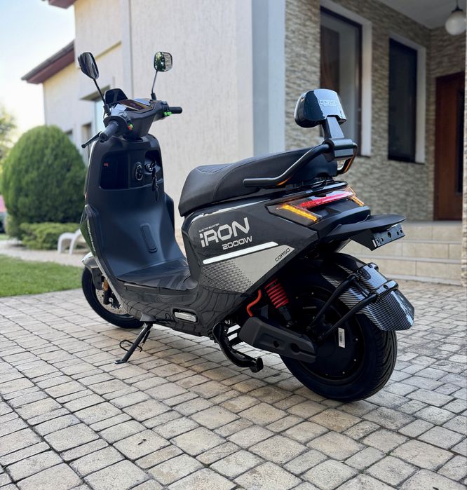 Електроскутер Corso Iron 2000Bт, гарантія, електромопед