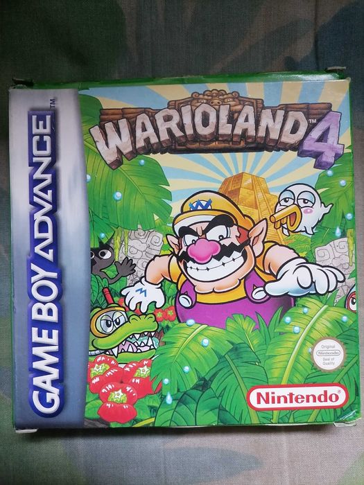 Wario Land 4 na Nintendo Game Boy Advance, GBA SP, Micro, NDS, Nintendo DS, Nintendo DS Lite