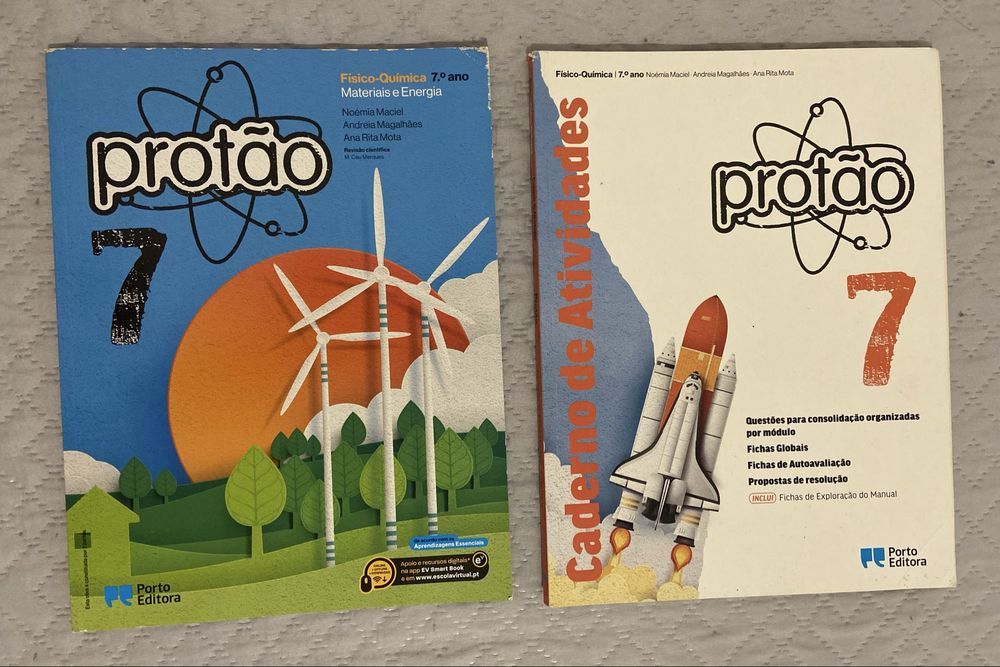 Livros escolares 7 ano