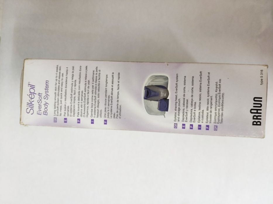 Braun depiladora Silk Épil Eversoft