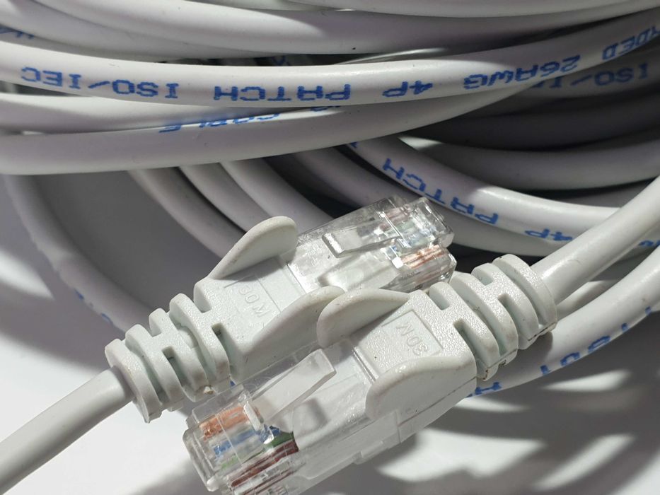 Патч-корд литий кабель UTP CAT 5Е Stranded , внутрішній  мідь,  30 м