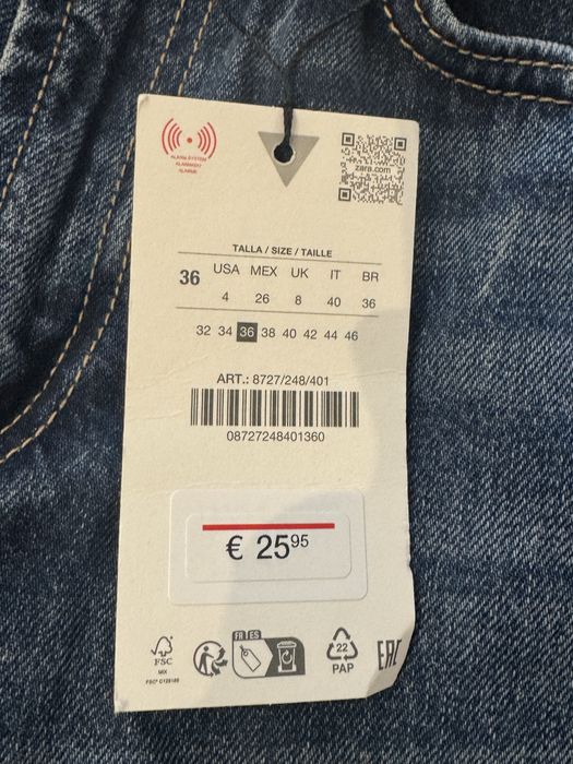 Джинси Mom Zara