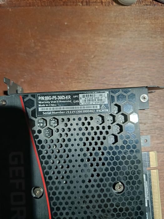 Gráfica Evga 3060ti