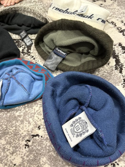 Шапки от бренда BBC,Barbour,diesel,Tommy hilfiger,Reebok,