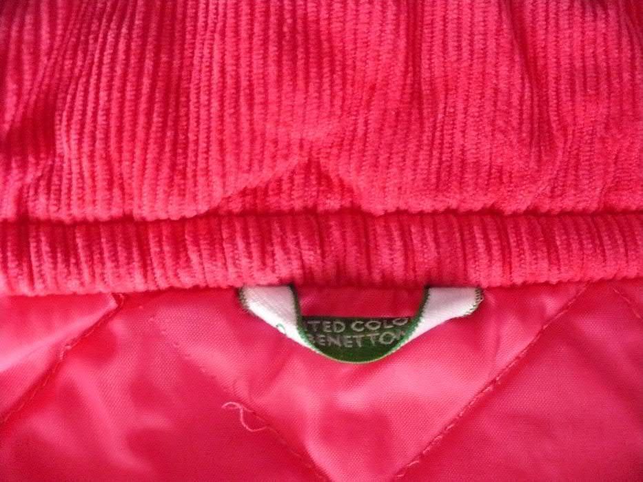 Стеганая куртка United Colors of Benetton на девочку 4-5 лет