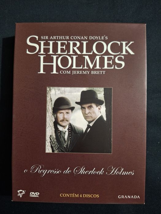 DVD O Regresso de Sherlock Holmes.