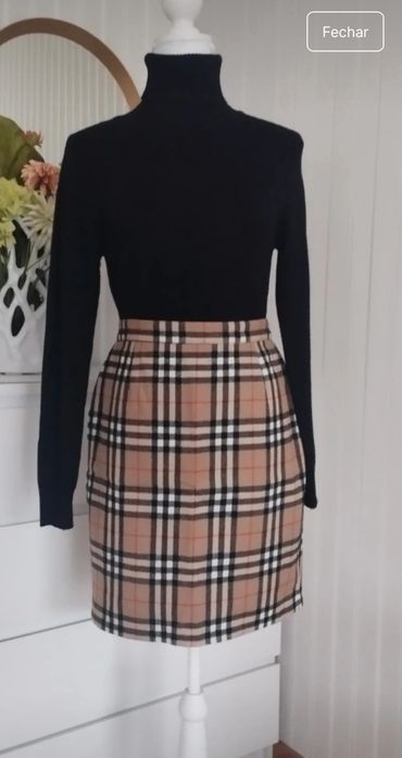 Saia fazenda inglesa classic check