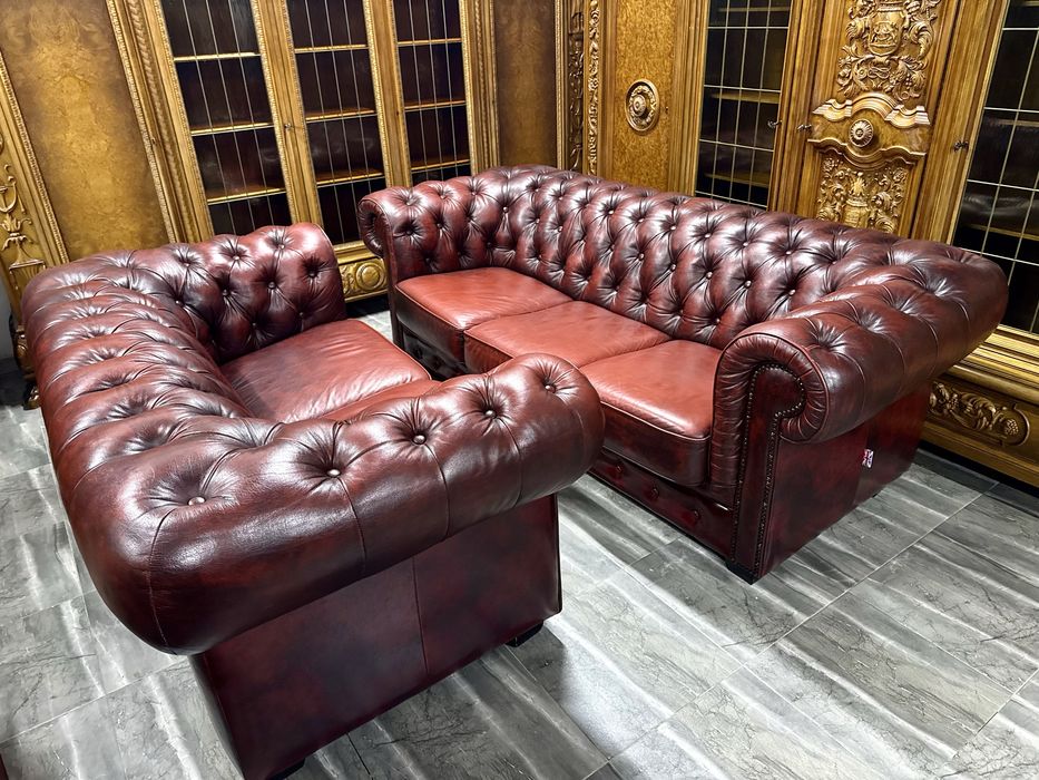 Диван честер, Chesterfield, честерфільд, шкіряні дивани