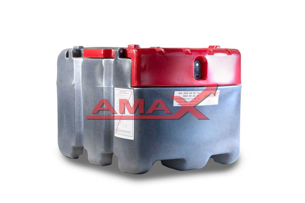 Zbiornik na paliwo 600L mobilny na olej napędowy atesty AMAX