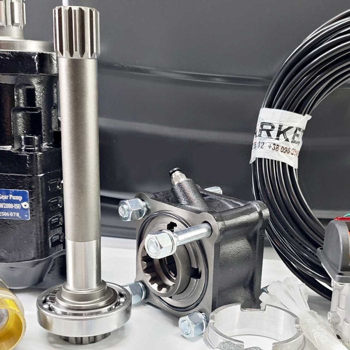 Комплект гідравліки Hydrolider Mix MAN DAF IVECO ZF | Гідрофікація тягача, гідравліка на самоскид