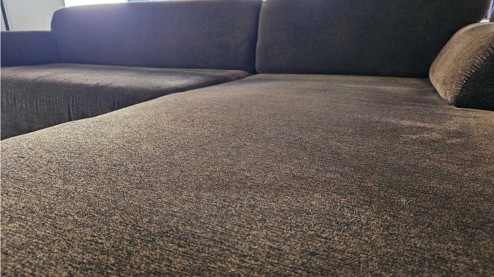 Sofá com chaise long em muito bom estado
