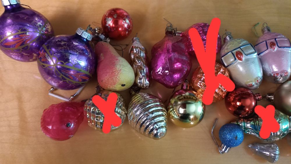 Игрушки новогодние,времен СССР