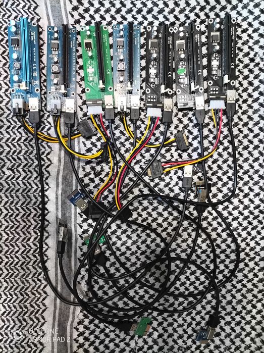 Райзер PCI-E x1 to 16x