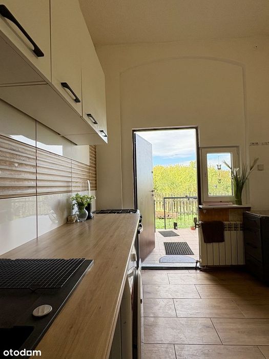 Bezczynszowe mieszkanie 60 m² z dużym ogrodem, tarasem i garażem