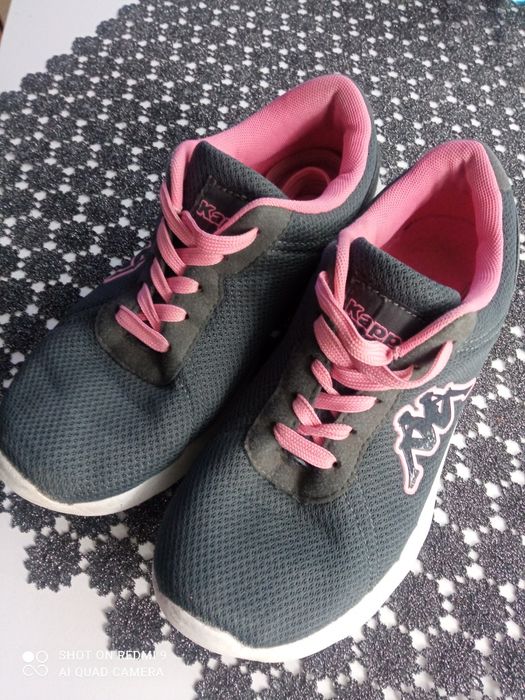 Buty sportowe Kappa szary-róż-36.Bdb