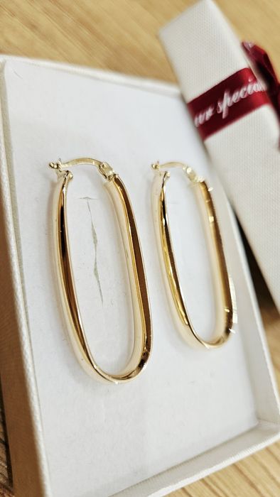 Kolczyki złote 14 k