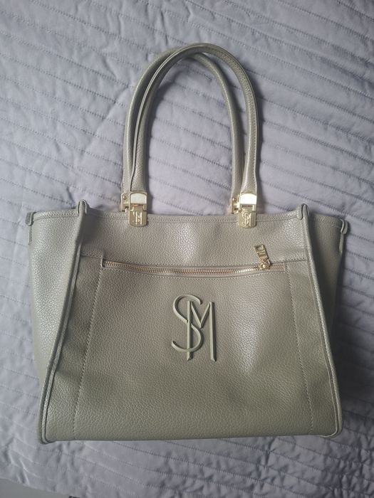 Torba typu shopperka oliwkowa Steve Madden 3w1