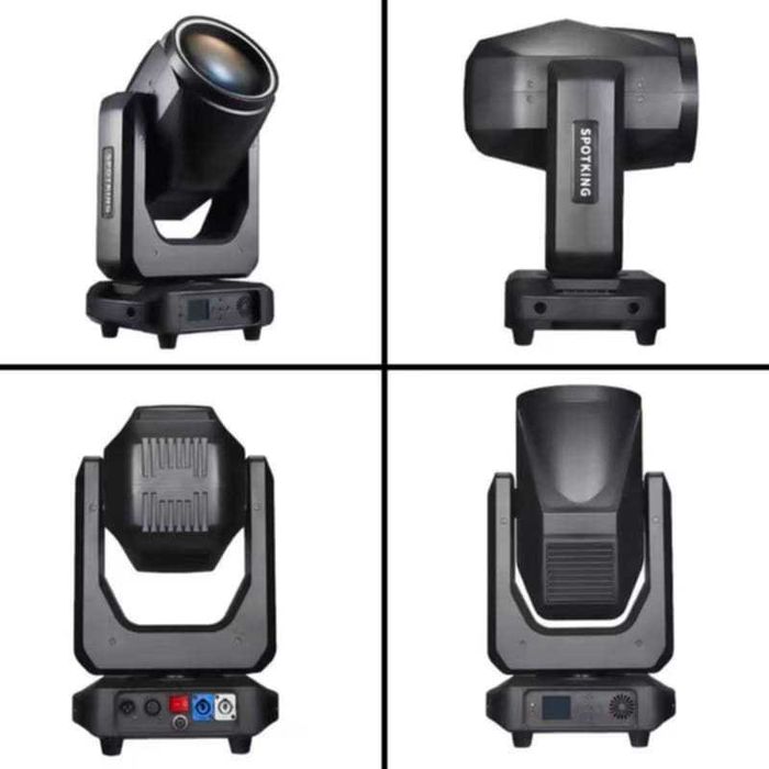 ZESTAW Ruchoma głowica KRYMIX Warriors 380W SPOT BEAM  RDM + CASE