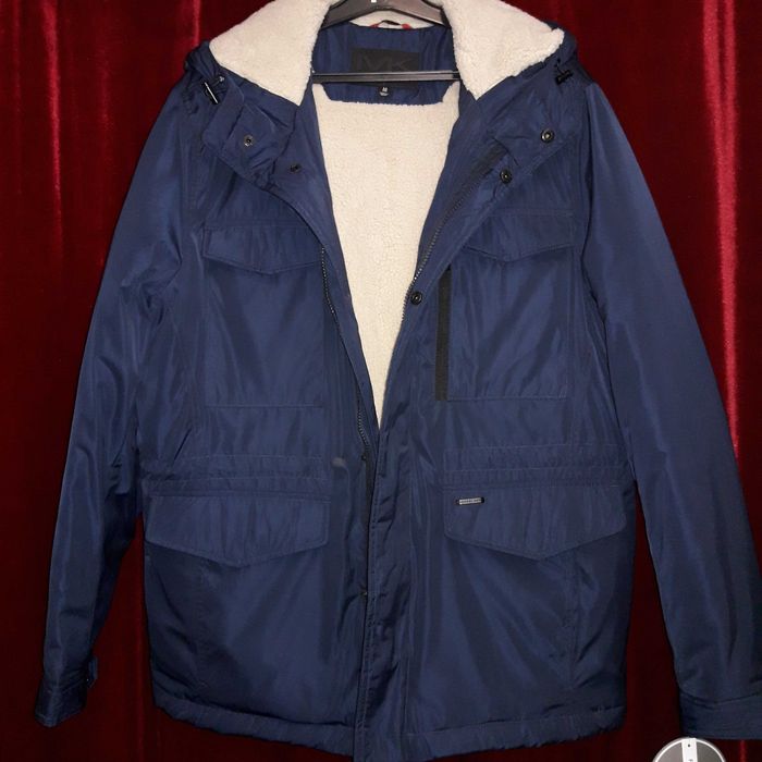 Чоловіча куртка-парка на шерпі Michael Kors, р. М