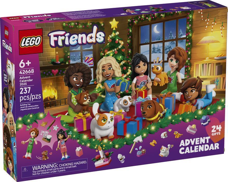 LEGO Friends 42668 - Kalendarz adwentowy na 2025 rok