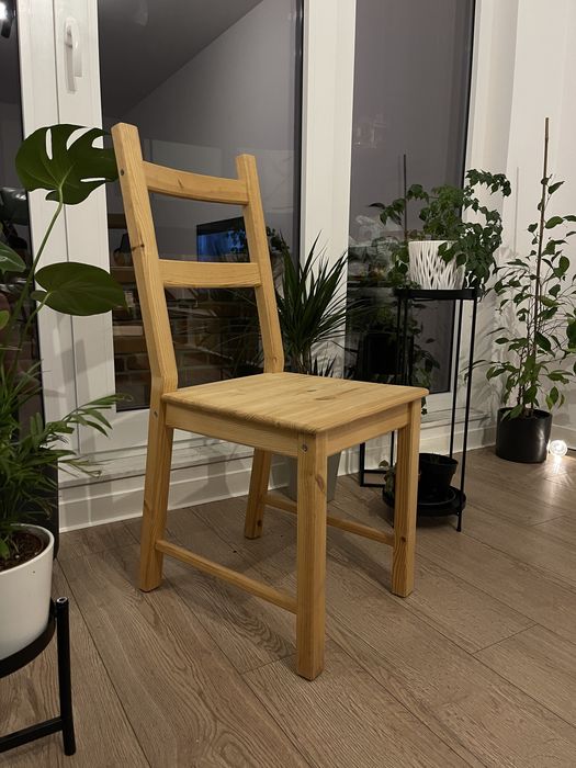 Krzesło IKEA Ivar Drewniane Sosna Lite Drewno